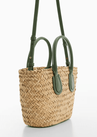 Natural fibre carrycot bag